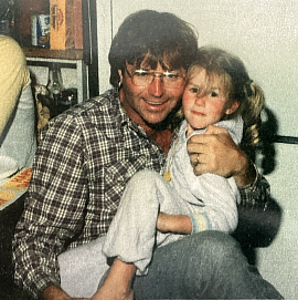Doug Michaud and his daughter Annie
