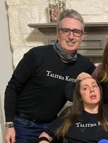 Mike Naranjo with daughter Margo